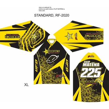 Moto dres Dres na zakázku Motokros, Enduro, MTB, BMX, DH, 140 2H1128133