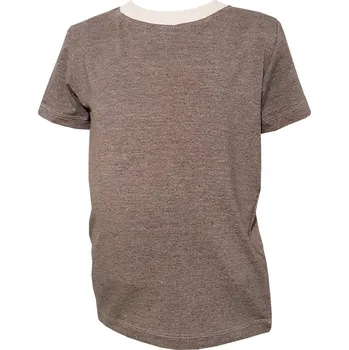 FARMERS® Dětské tričko BAMBUS, tmavě šedý melír Velikost: 104