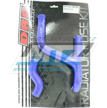 Hadice chladiče DRC RADIATOR HOSE KIT - DRC D47-01-952 - Husqvarna FC250 + FC350 / 14-15 - modré (sada 2ks) DF4701952