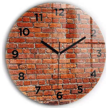 Hodiny Nástěnné hodiny Wallfluente červené 30 cm