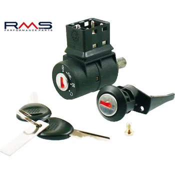 Elektroinstalace pro motocykl Spínací skříňka RMS 246050170 včetně sady klíčů PEUGEOT Speedake 50 1995-1997