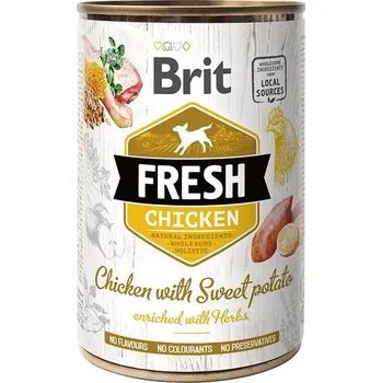 Brit Fresh Chicken with Sweet Potato 400 g