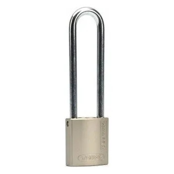 Visací zámek Visací zámek TOKOZ GAMA 40 OS 100mm Silver 3 klíče