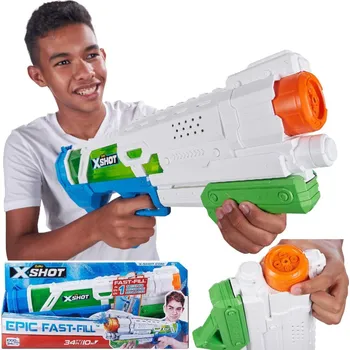 Dětská zbraň VODNÍ PISTOLE X-SHOT EPIC FAST-FILL 1000 ML VELKÝ OBJEM DOSAH AŽ 10 M