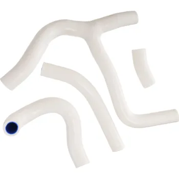 sada silikonových hadic vodního chlazení, bílá 4ks WM058 white