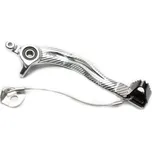 Brzdový pedál MOTION STUFF 83P-0851002 silver body, black steel fixed tip Pevný hrot z oceli KTM EXC 200 2004-2007