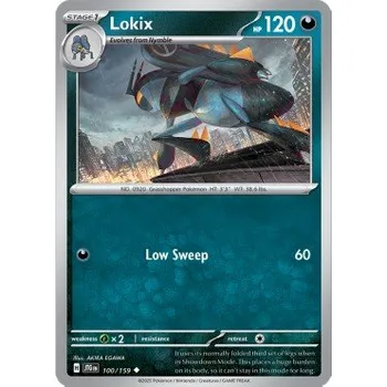 Volný čas Pokémon JTG 100/159 Lokix - Journey Together Stav: Near Mint, Verze: NORMAL