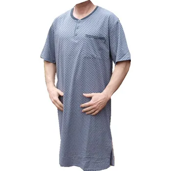 Pánská noční košile xcena Noční košile se třemi knoflíčky Velikost: XL