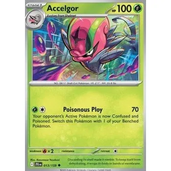Volný čas Pokémon JTG 013/159 Accelgor - Journey Together Stav: Near Mint, Verze: NORMAL