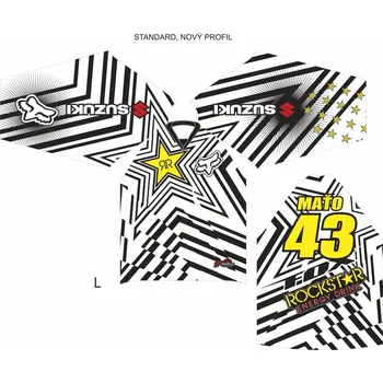 Moto dres Dres na zakázku Motokros, Enduro, MTB, BMX, DH, 38 2H1118119