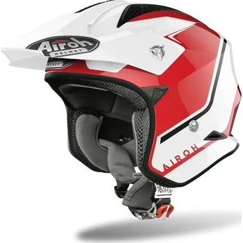 Helma na motorku přilba TRR-S Keen, AIROH (lesklá červená, vel. XL) 2023 (Velikost: XL) TRRSK55