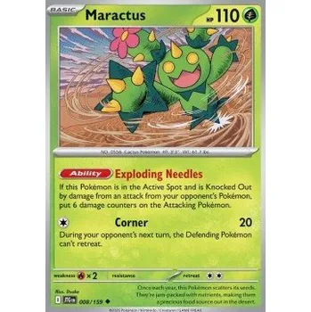 Volný čas Pokémon JTG 008/159 Maractus - Journey Together Stav: Near Mint, Verze: NORMAL