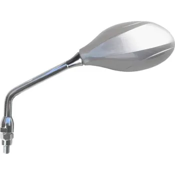 Zrcátko pro motocykl Zpětné zrcátko SMATNORD UNI EXCLUSIVE 3258380A pravý stříbrná SUZUKI AY 50 Katana 1997-2004