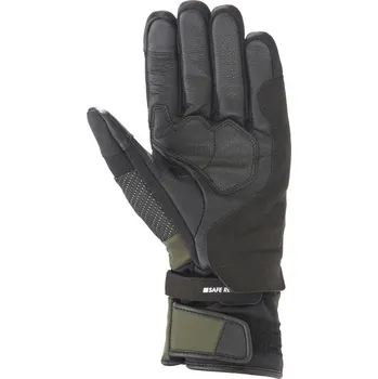 Moto rukavice rukavice ANDES DRYSTAR, ALPINESTARS (zelená/černá) (Velikost: S) 2H930580