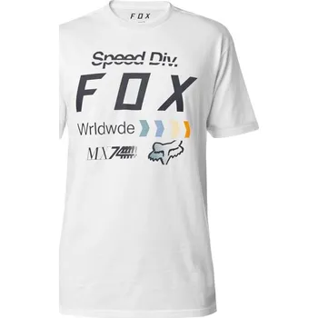 Pánské tričko FOX Murc Ss Premium Tee, Optic White, LFS18F (Velikost: M) 22089-190-MASTER