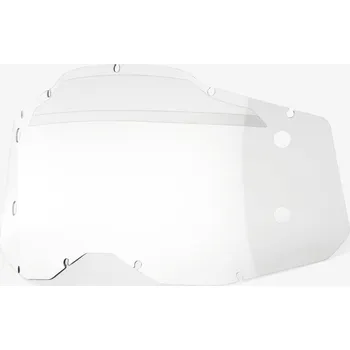 Motocyklové brýle plexi ACCURY 2 dětské FORECAST, 100% - USA (čiré, Anti-fog) 51224-101-02