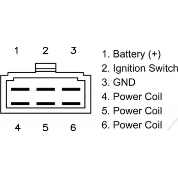Elektroinstalace pro motocykl Dobíjecí relé/regulátor napětí JMT YAMAHA XV 250 Virago 1994-1994