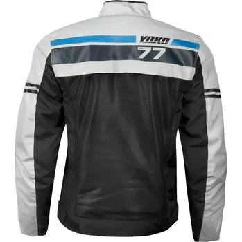 Moto bunda Letní bunda YOKO GARTSA šedá / černá S 61-216126-S