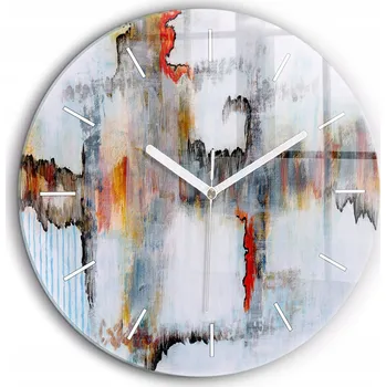 Hodiny Nástěnné hodiny Wallfluent béžové 60 cm