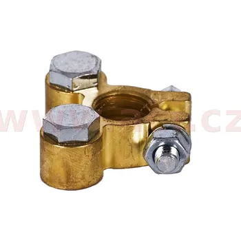 mosazná bateriová svorka 12.8 mm Japan + 5894