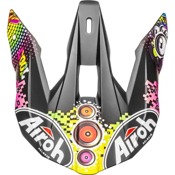 Helma na motorku náhradní kšilt pro přilby WRAAP Pin-Up, AIROH WRPU17F