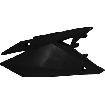 boční číslové tabulky Suzuki, RTECH (černé, pár) SUZUKI RM-Z 450 2018-2021