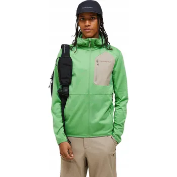 Pánská mikina Mikina Peak Performance pánská Utility Light Zip Hood zelená - L