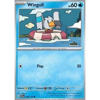Sběratelská karetní hra Pokémon JTG 038/159 Wingull - Journey Together Stav: Near Mint, Verze: NORMAL