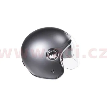 Helma na motorku přilba HERITAGE, NOX PREMIUM (stříbrná matná) 2024 (Velikost: XS) CASQNHERITITANIUM