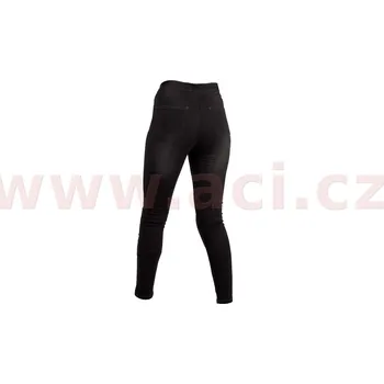 Moto oblečení kalhoty SUPER JEGGINGS 2.0, OXFORD, dámské (černé) (Velikost: 6/28) 2H699287