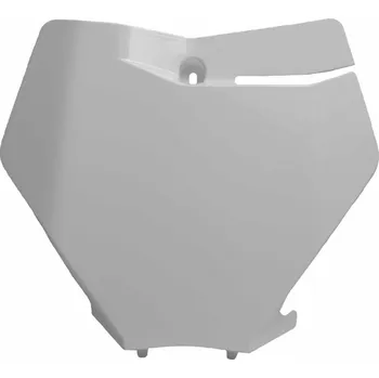 čelní číslová tabulka KTM, RTECH (bílá) R-TBKTMBN0019