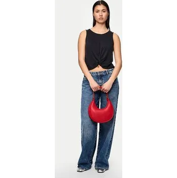 Dámské oblečení Pieces Top Anora 17149200 Černá Regular Fit S