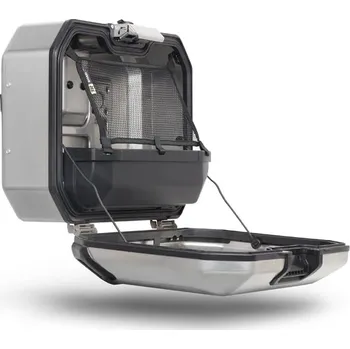 Motodoplněk Kompletní sada bočních hliníkových kufrů SHAD TERRA 36L/47L, včetně montážní sady SHAD MOTO GUZZI V 85 TT 2H133491