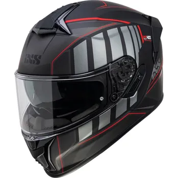 Helma na motorku Integrální helma iXS iXS422 FG 2.1 X15056 matt black-red S X15056-M32-S