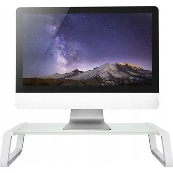 Podstavec pod monitor Podstavec pod monitor Trust Monta 25351, nosnost 10 kg, bílý