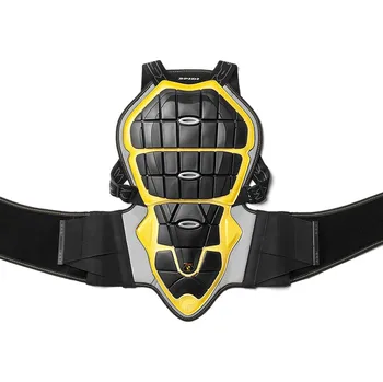 Motocyklový chránič hrudi a pátěře páteřový chránič BACK WARRIOR LADY 145/160, SPIDI, dámský (černý/žlutý, vell. S) (Velikost: XS) Z109-016