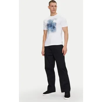 Pánské tričko Calvin Klein T-Shirt Photo Print K10K114157 Bílá Regular Fit L