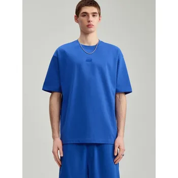 Pánské tričko Tričko s ozdobnou výšivkou - S - House - modrý - 989GB-55X