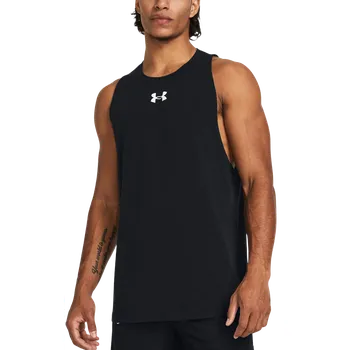 Pánské tílko Tílko Under Armour UA BASELINE COTTON TANK 1361901-005 Velikost M