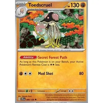 Volný čas Pokémon JTG 089/159 Toedscruel - Journey Together Stav: Near Mint, Verze: NORMAL