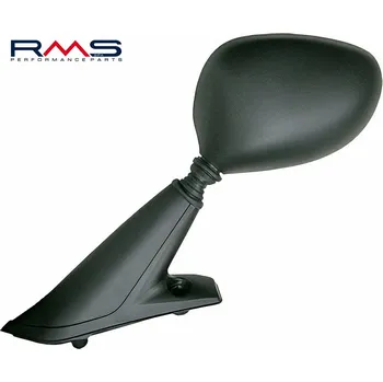 Zrcátko pro motocykl Zpětné zrcátko RMS 122760470 levý černý PIAGGIO/VESPA X8 250 2005-2008