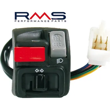 Elektroinstalace pro motocykl Spínač světel RMS 246110020 levý 246110020