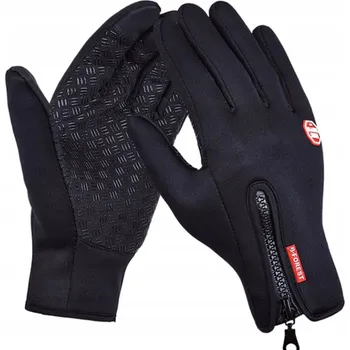 Rukavice DOTYKOVÉ RUKAVICE NA KOLO SPORTOVNÍ VĚTRUODOLNÉ PROTISKLUZOVÉ M