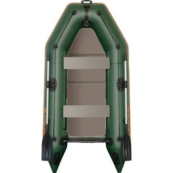 Člun Člun Kolibri KM-260 D Pevná Podlaha Nafukovací Kýl Zelený