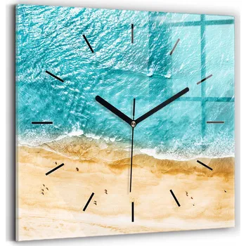 Hodiny Nástěnné hodiny Wallfluent černé 30 cm