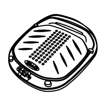 Zavazadlo na motocykl Plotna SHAD D1B29PAR pro SH34/SH33/SH29/SH26 PIAGGIO/VESPA X10 350 2012-2016