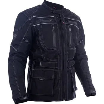 Moto bunda DAX ENDURO Neon bunda, MaxDura/Dublan, s chrániči (Velikost: XL) 2203-JKT-B