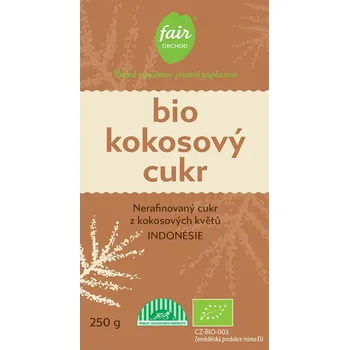 Cukr Fairobchod Bio kokosový cukr z Indonésie, 250 g