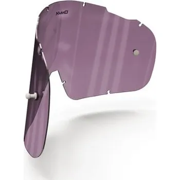Motocyklové brýle plexi pro brýle FOX RACING AIRSPC, ONYX LENSES (fialové s polarizací) 15-141-31