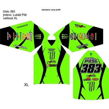 Moto dres Dres na zakázku Motokros, Enduro, MTB, BMX, DH, 193 2H1128190
